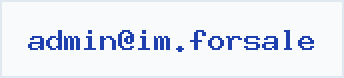 Contact email address